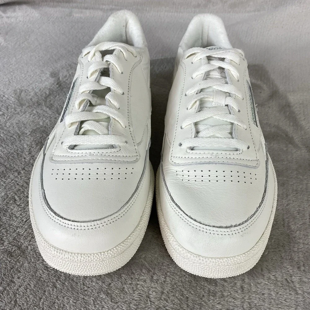 Reebok Club C Revenge Shoes Mens Size 11 Chalk Green Leather Sneaker NEW